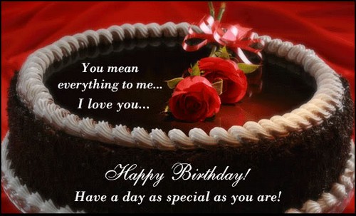 Happy birthday my love Happy birthday my love