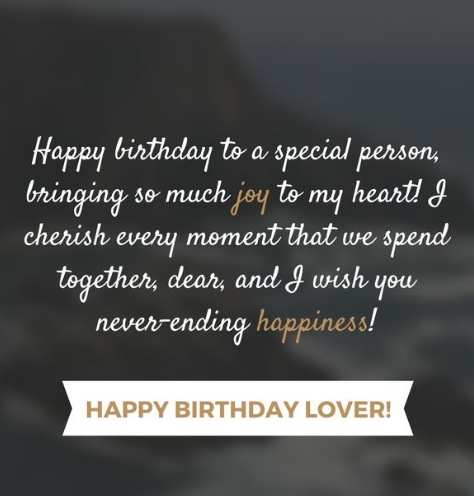 Birthday quotes for lover Birthday quotes for lover