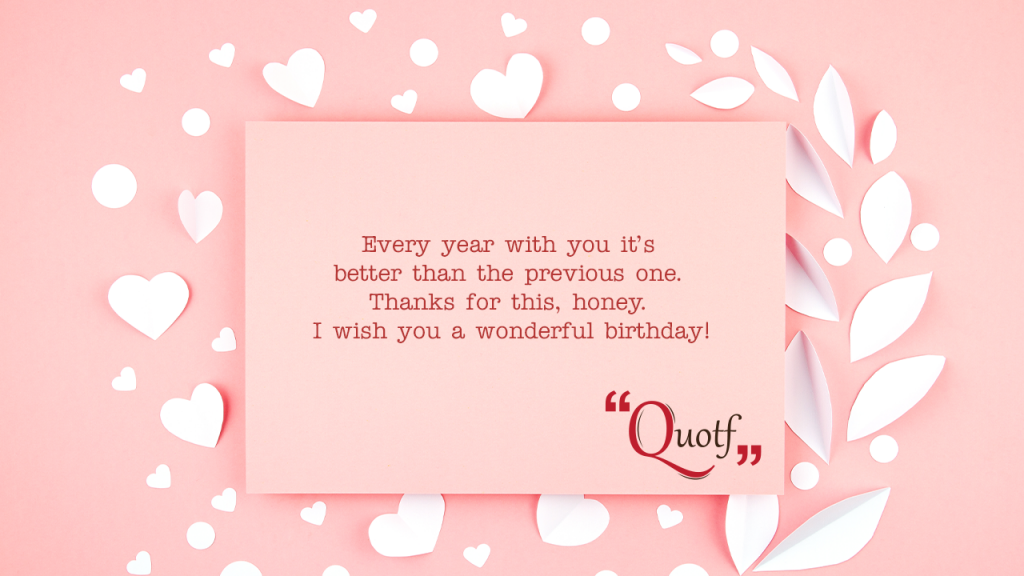 birthday wishes to wife